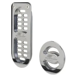 BILLET SPECIALTIES Door Jamb Vent 72-76 GM B-Body Polished Pair 171130