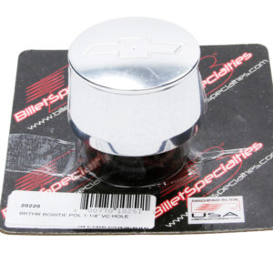 BILLET SPECIALTIES Bowtie Breather Fits 1-1/4in VC Hole 20220