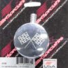 BILLET SPECIALTIES Polished PCV Breather Cross-Flags Logo 21720