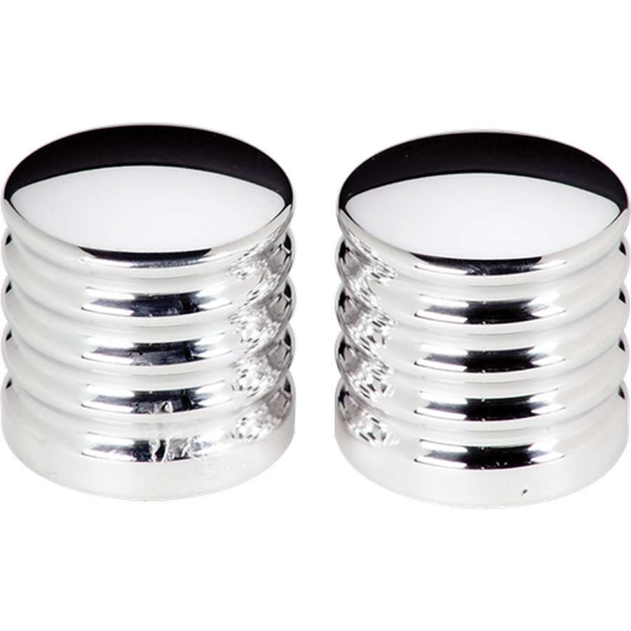 BILLET SPECIALTIES Ribbed Style Wiper Post Covers For Post 248815