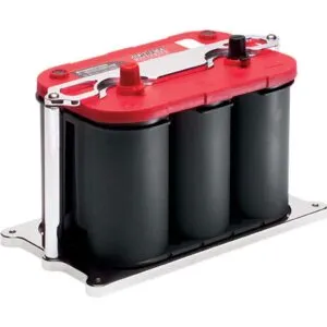 BILLET SPECIALTIES Optima Battery Mount Polished 248915