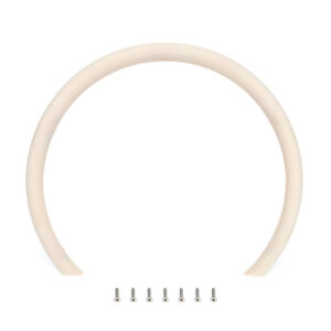 BILLET SPECIALTIES Steering Wheel Half Wrap 14in D-Shape No Leather 28700