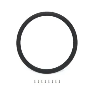 BILLET SPECIALTIES Half Wrap Black Leather 29008