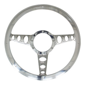 BILLET SPECIALTIES Half Wrap Steering Wheel Outlaw 30445