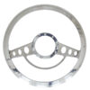 BILLET SPECIALTIES Half Wrap Steering Wheel Classic 30725