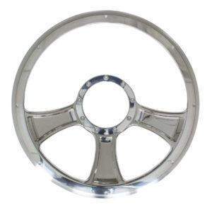 BILLET SPECIALTIES Chicayne Half Wrap Steering Wheel 30765