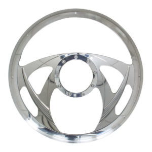BILLET SPECIALTIES Sniper Half Wrap Steering Wheel 30955
