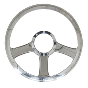 BILLET SPECIALTIES 14in Anthem Steering Wheel Half Wrap 30976