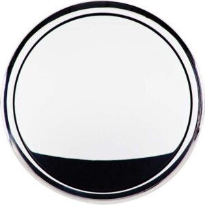 BILLET SPECIALTIES Polished Horn Button Smooth 32120