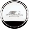 BILLET SPECIALTIES Polished Horn Button Billet Logo 32620