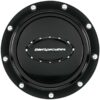 BILLET SPECIALTIES Horn Button Riveted Black Anodized 32719