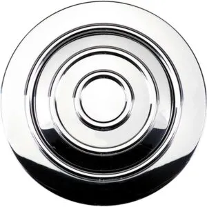 BILLET SPECIALTIES Horn Button Large Banjo Polished 32925