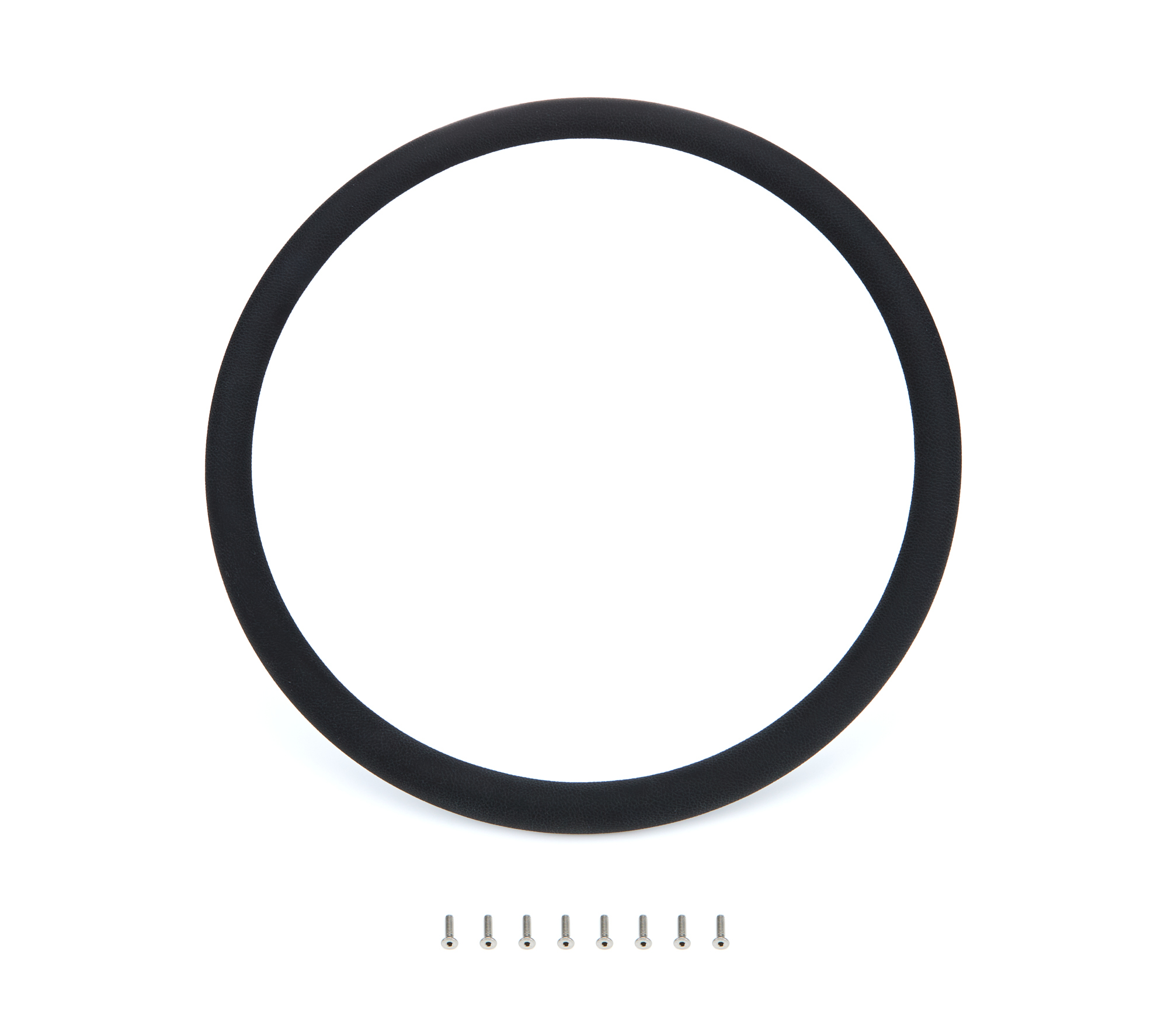 BILLET SPECIALTIES Half Wrap Ring For 15.5in Wheel Black Leath 33008