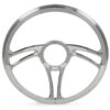 BILLET SPECIALTIES Steering Wheel Half Wrap 15.5in BLVD 05 34005