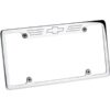 BILLET SPECIALTIES License Frame Bowtie- Polished 55623