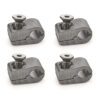 BILLET SPECIALTIES Line Clamps 1/4in (4PK) 65210