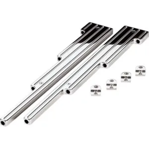 BILLET SPECIALTIES Polished Univ. Wire Loom Ball Milled 69520