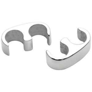 BILLET SPECIALTIES Plug Wire Separators 8.5mm 2 Wire Floating 69602