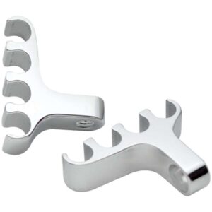 BILLET SPECIALTIES Plug Wire Separators 8.5mm 4 Wire V/C Mount 69704