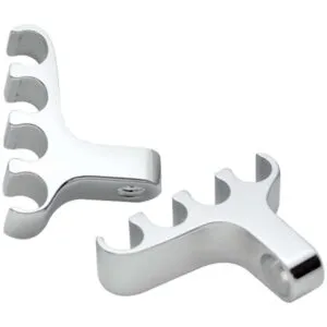 BILLET SPECIALTIES Plug Wire Separators 8.5mm 4 Wire V/C Mount 69704