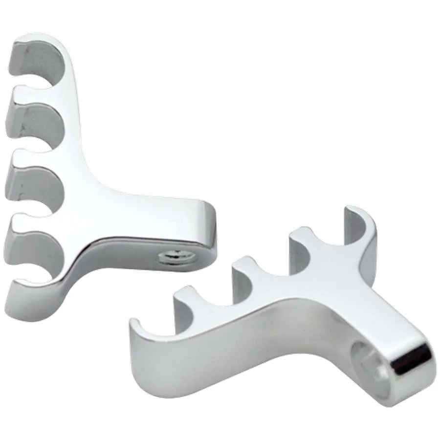 BILLET SPECIALTIES Plug Wire Separators 8.5mm 4 Wire V/C Mount 69704