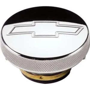 BILLET SPECIALTIES Polished Radiator Cap Chevy Logo 16lb. 75320