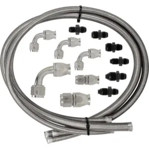 BILLET SPECIALTIES Power Steering Hose Kit 77900