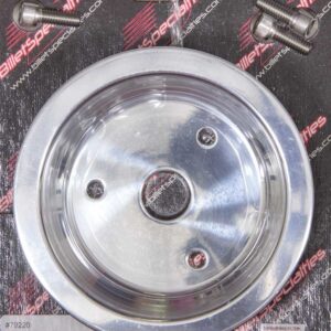 BILLET SPECIALTIES BBC 2 GRV Crank Pulley LWP Polished 79220