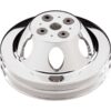 BILLET SPECIALTIES Polished BBC 2 Groove Upper Pulley 82220