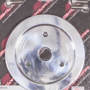 BILLET SPECIALTIES Polished BBC 1 Groove Lower Pulley 83120