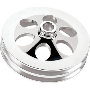 BILLET SPECIALTIES Power Steering Pulley 2 Groove Press on 77-  GM 86520
