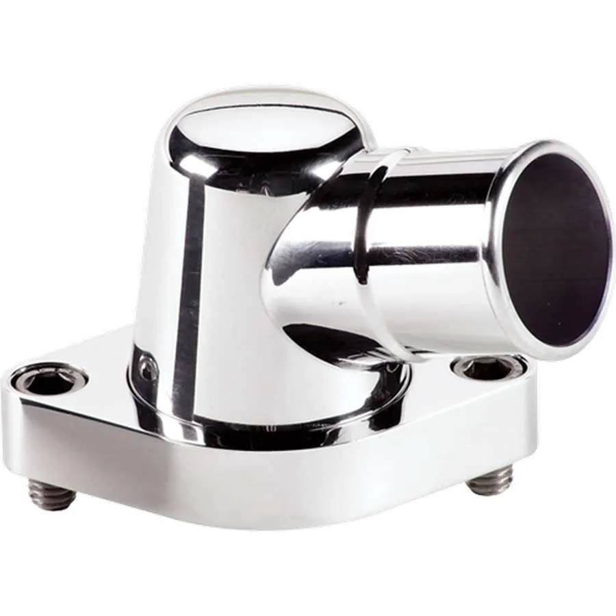 BILLET SPECIALTIES Polished Thermostat Hsng 75 Deg. Swivel 90320