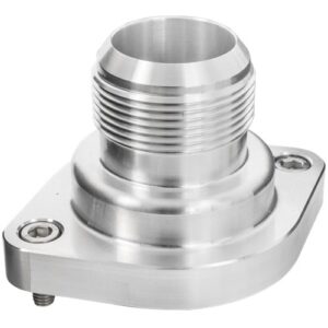 BILLET SPECIALTIES LS Thermostat Housing w/ 20AN Male Nipple Anodizd 90920
