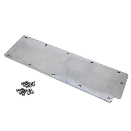 BILLET SPECIALTIES LS Plain Valley Cover Machine Finish 95059