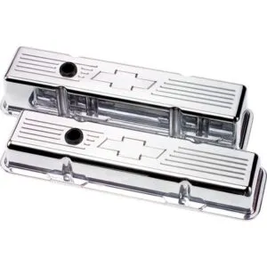 BILLET SPECIALTIES SBC Bowtie Tall Valve Covers 95221