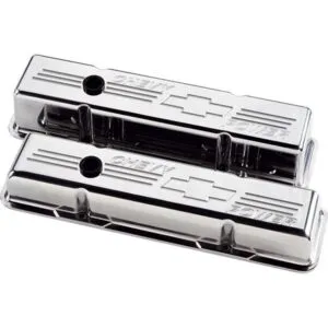 BILLET SPECIALTIES Polished SBC Tall V/C Chevy Power 95222