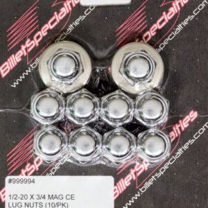 BILLET SPECIALTIES 1/2-20 X 3/4 Mag Lug Nuts (10/PK) 999994
