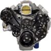 BILLET SPECIALTIES LS1/2/3/6 Tru Trac Pulley System Black BLK13450