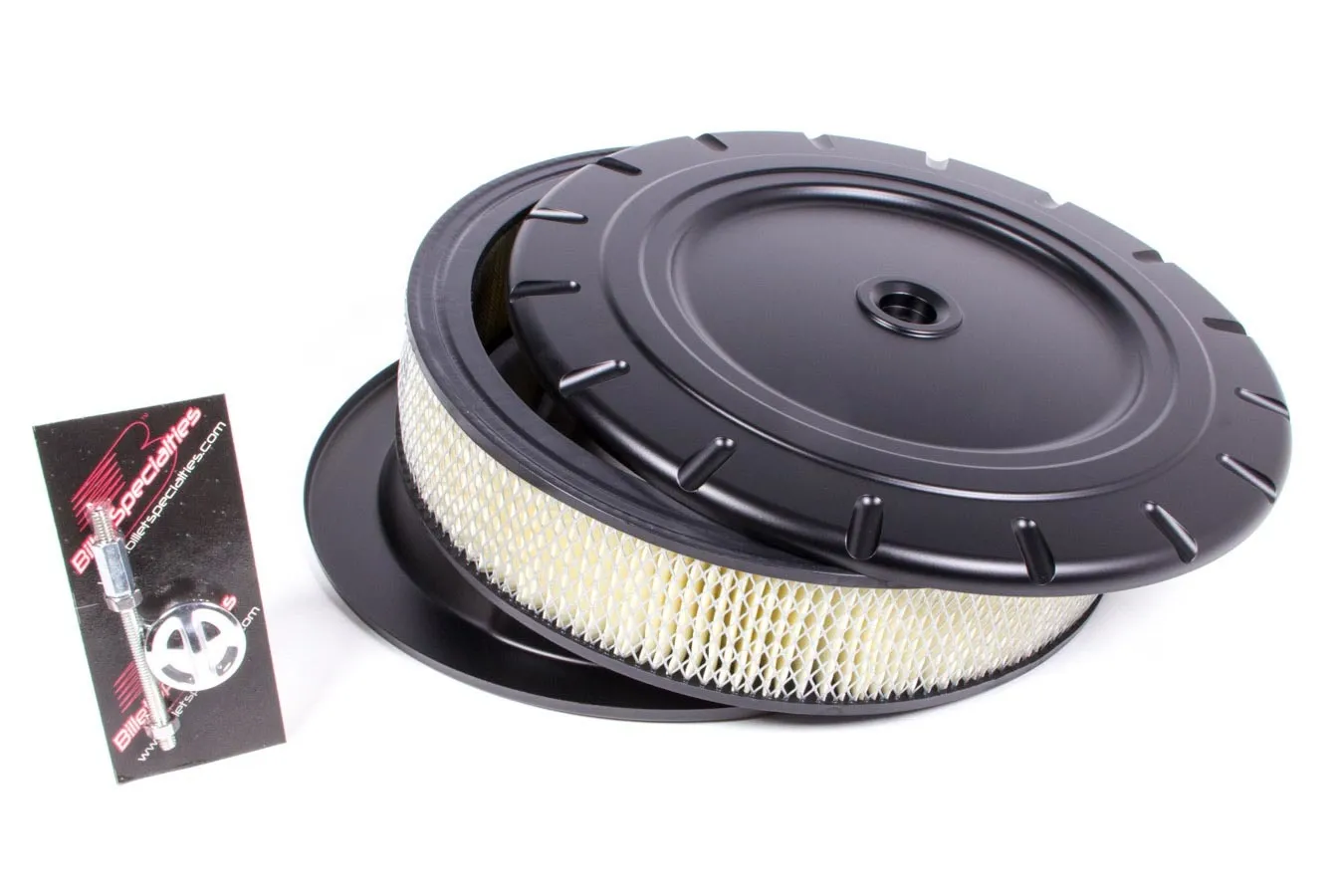 BILLET SPECIALTIES 14 in Air Cleaner Vintage Black BLK15830