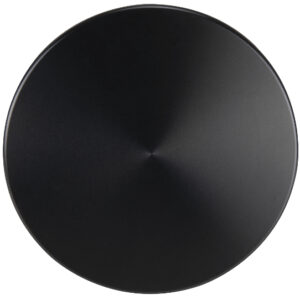 BILLET SPECIALTIES Racing Steering Wheel Horn Button Plain Blacck BLK31260