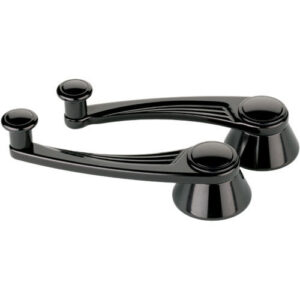 BILLET SPECIALTIES Black Window Crank Ball Milled GM/Ford 49-Up BLK46525