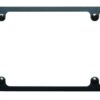BILLET SPECIALTIES License Plate Frame Slim Line Black BLK55020