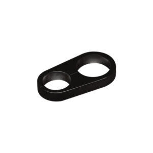 BILLET SPECIALTIES Hose Separator .562 X .625 Black BLK68225