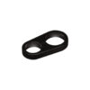 BILLET SPECIALTIES Hose Separator .734 X .696 Black BLK68425