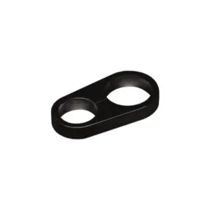 BILLET SPECIALTIES Hose Separator .890 X .969 Black BLK68625