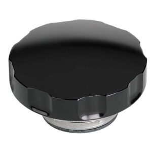 BILLET SPECIALTIES Radiator Cap Black BLK75125