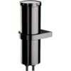 BILLET SPECIALTIES Overflow Tank 8.75in Smooth w/Bracket Black BLK77109