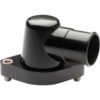 BILLET SPECIALTIES Black Chevy 0 Degree Water Neck BLK90220