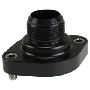 BILLET SPECIALTIES Thermostat Housing -20 AN Mopar Style Black BLK90825