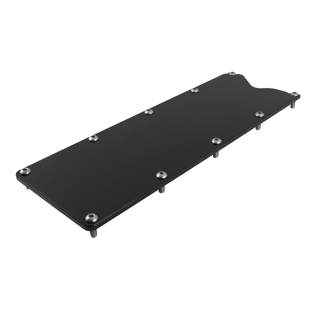 BILLET SPECIALTIES Valley Cover Plate LS3 Plain Black BLK95053